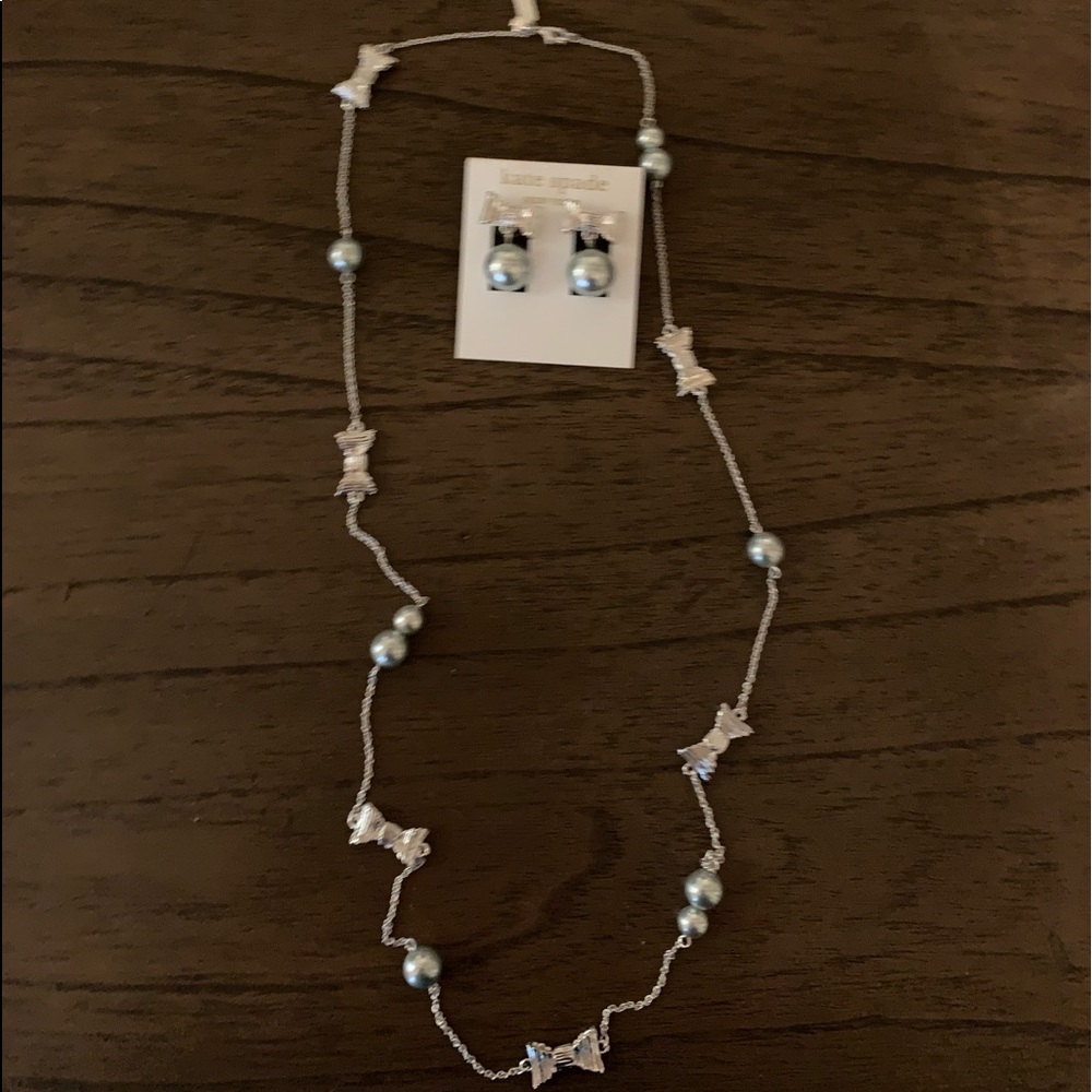 Kate Spade Necklace and Earring set